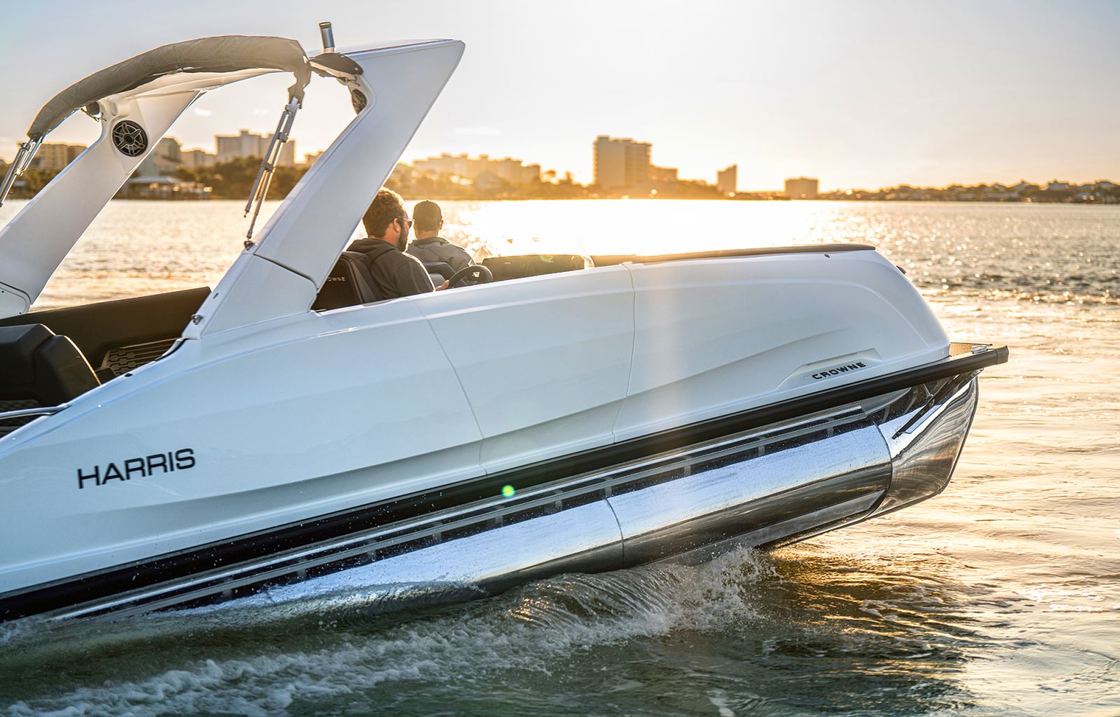 Harris Boats Launches the 2024 Crowne The new Crowne model is feature